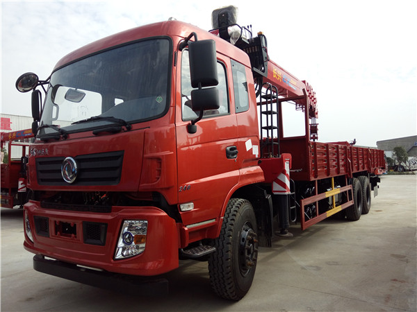 東風(fēng)后雙橋12噸隨車吊